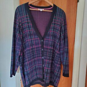 Isaac Mizrahisd Live Women's Cardigan Sweater - Size 2X